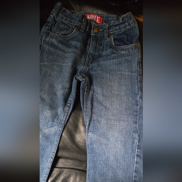 Levi's kids Blue Denim Jeans 514 sz5 - Picture 3 of 8